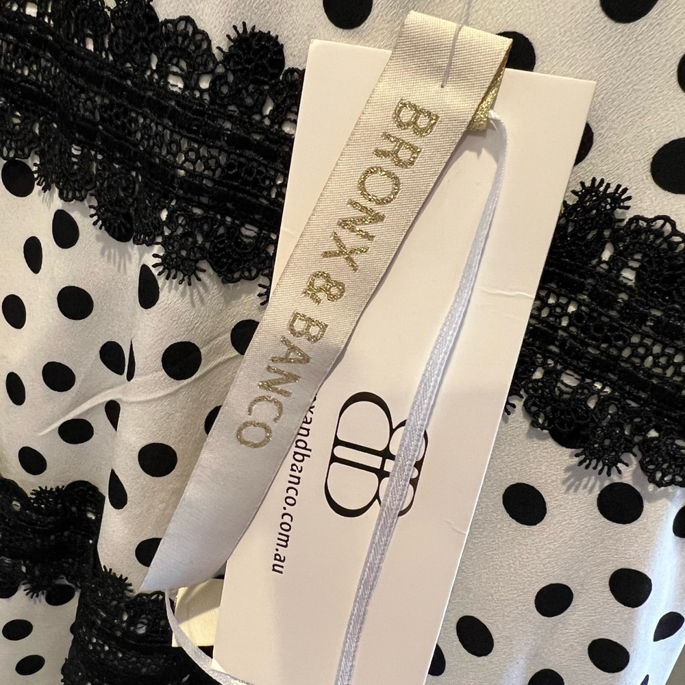 Bronx banco polka dot dress xs - Picture 3 of 5